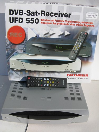 Kathrein dvb sat receiver ufd - sat,