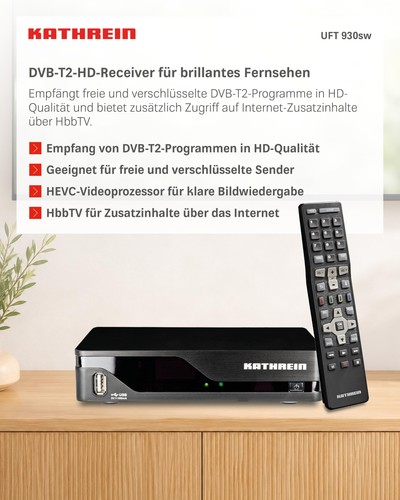 Kathrein dvb receiver - dvb-t2,